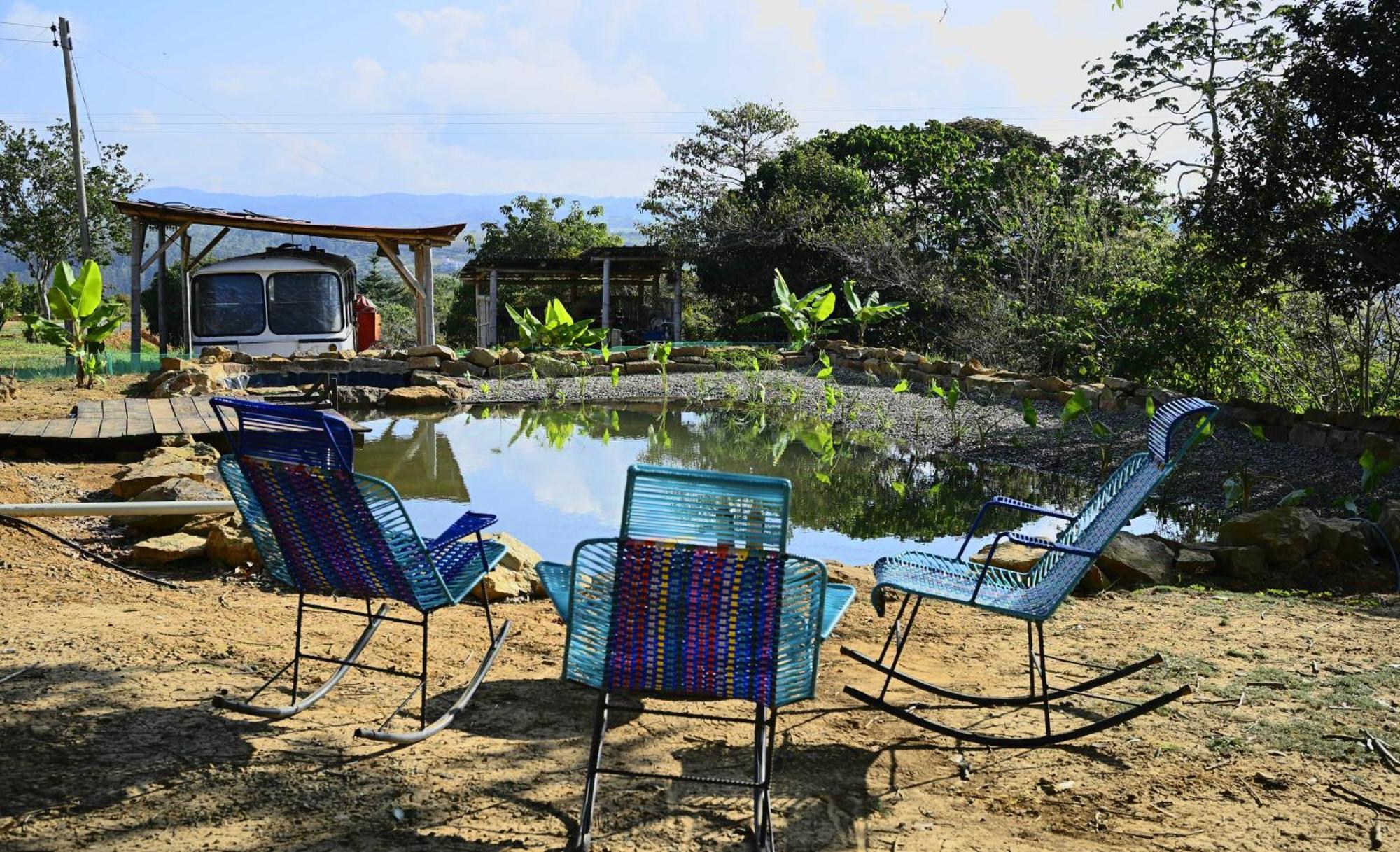 La Pacha Hostel Barichara Esterno foto