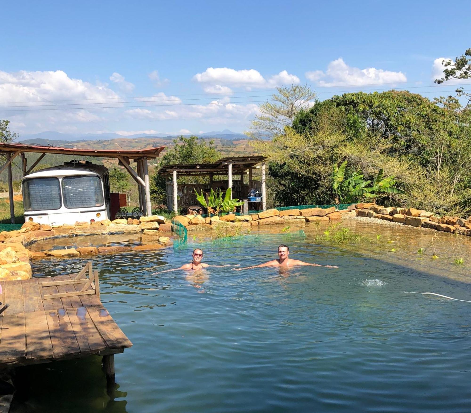 La Pacha Hostel Barichara Esterno foto